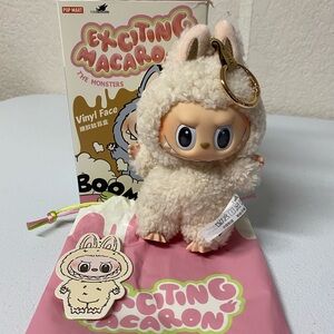 The Monsters Macaron Plush Keychain